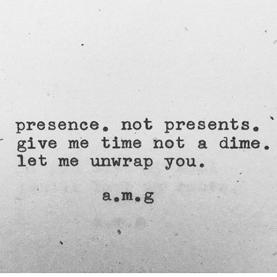 Presence, Not Present